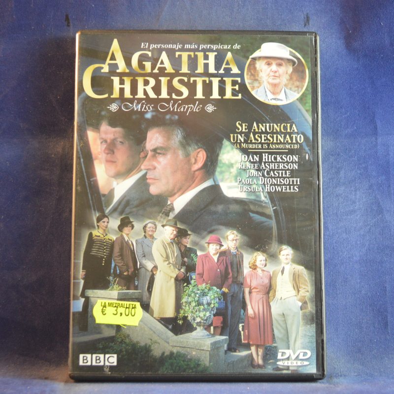 AGATHA CHRISTIE. MISS MARPLE: SE ANUNCIA UN ASESINATO - DVD