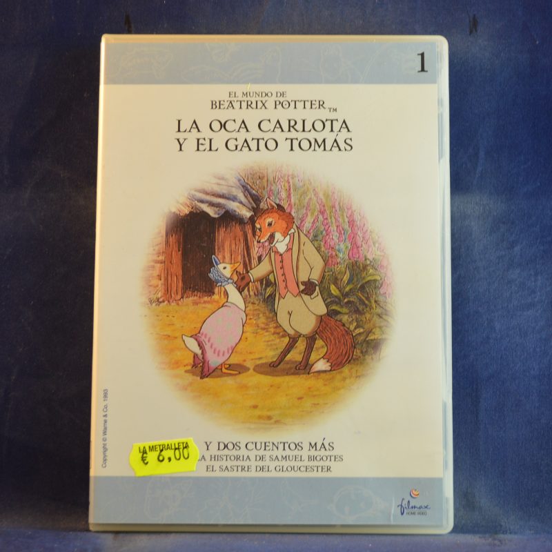 LA OCA CARLOTA Y EL GATO TOMÁS - DVD
