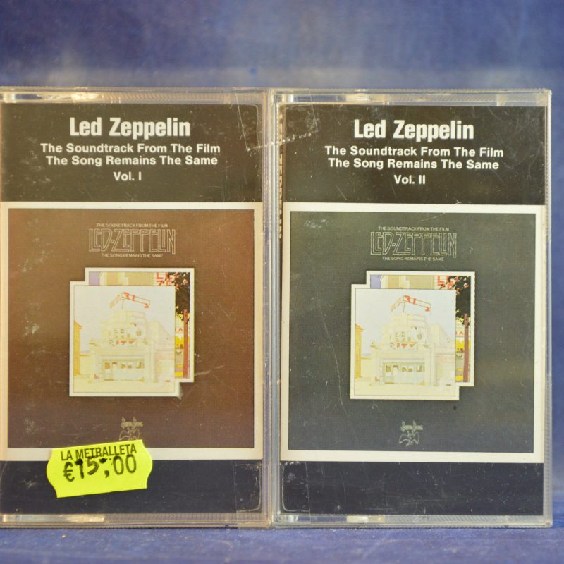 LED ZEPPELIN - THE SOUNDTRACK FROM THE FILM THE SONG REMAINS THE SAME - 2 CASETE