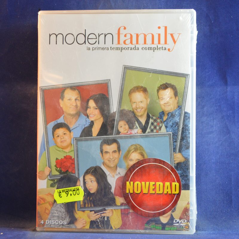 MODERN FAMILY - PRIMERA TEMPORADA COMPLETA - 4 DVD