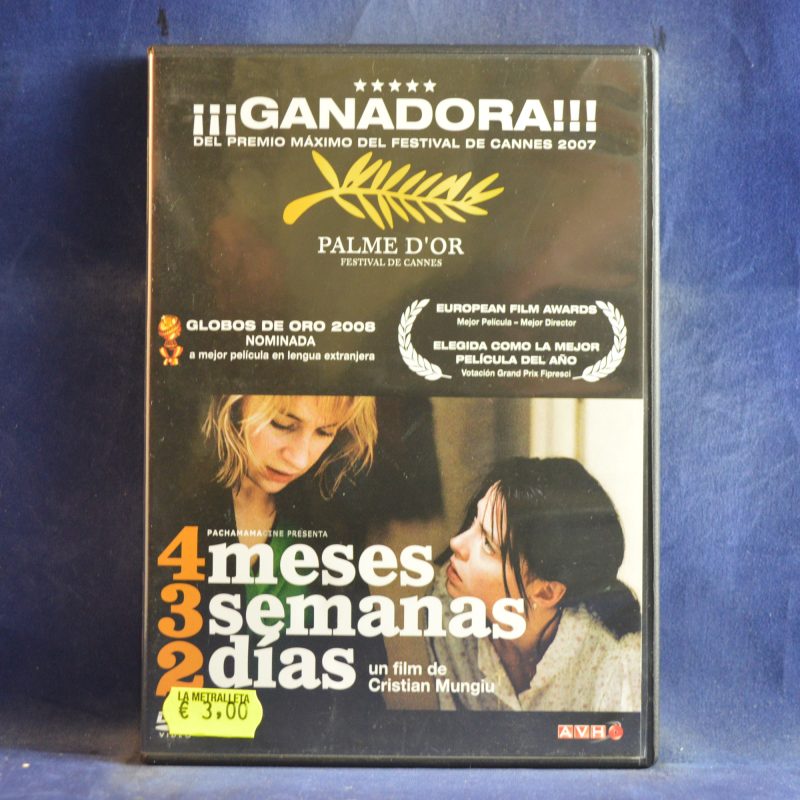 4 MESES, 3 SEMANAS, 2 DÍAS - DVD
