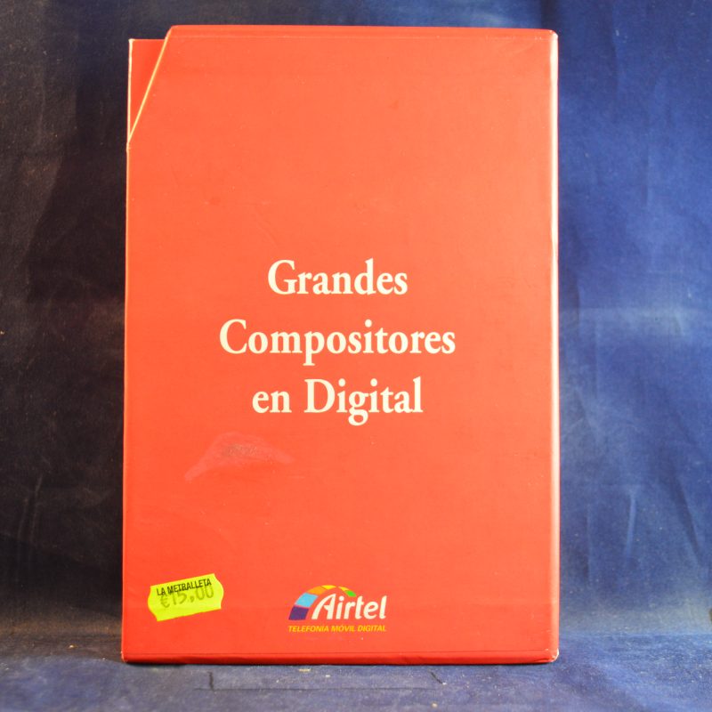 GRANDES COMPOSITORES DIGITALES: ANTONIO VIVALDI, JOSEPH HAYDN, GEORG FRIEDRICH HAENDEL, JOHANN SEBASTIAN BACH, LUDWIG VAN BEETHOVEN, WOLFGANG AMADEUS MOZART - 5 POWER CD (CD AUDIO + CD ROM)
