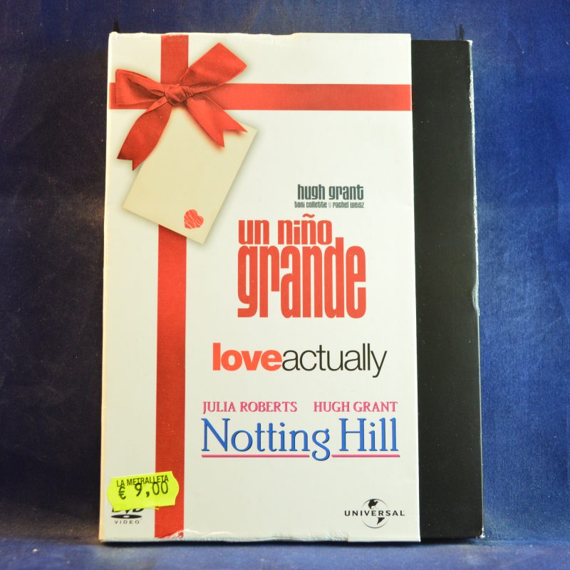 UN NIÑO GRANDE / LOVE ACTUALLY / NOTTING HILL - 3 DVD