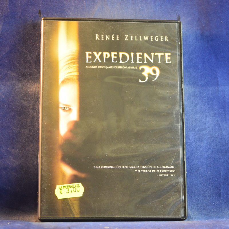 EXPEDIENTE 39 - DVD