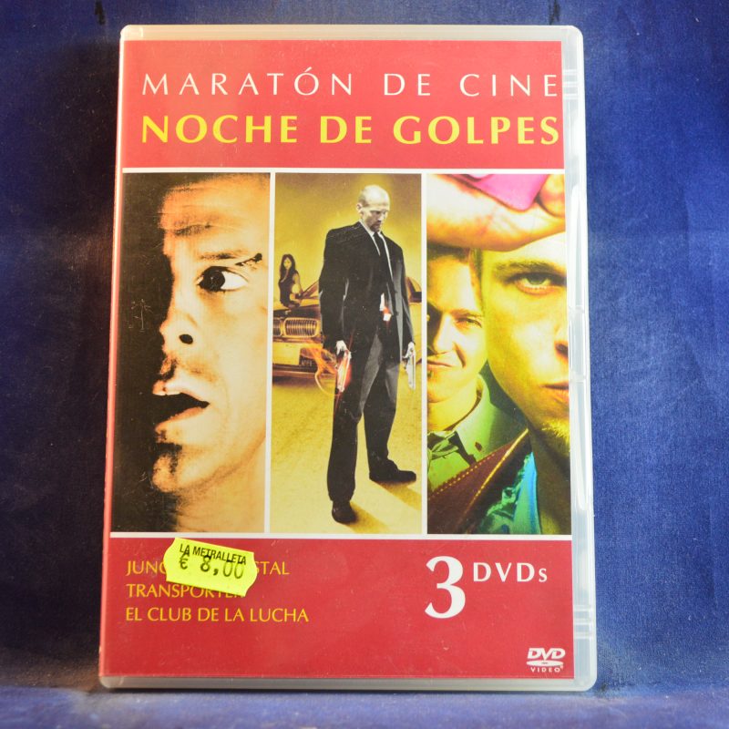 JUNGLA DE CRISTAL / TRANSPORTER / EL CLUB DE LA LUCHA - 3 DVD