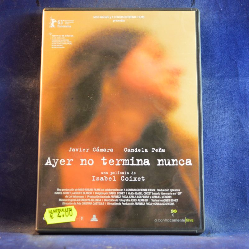 AYER NO TERMINA NUNCA - DVD