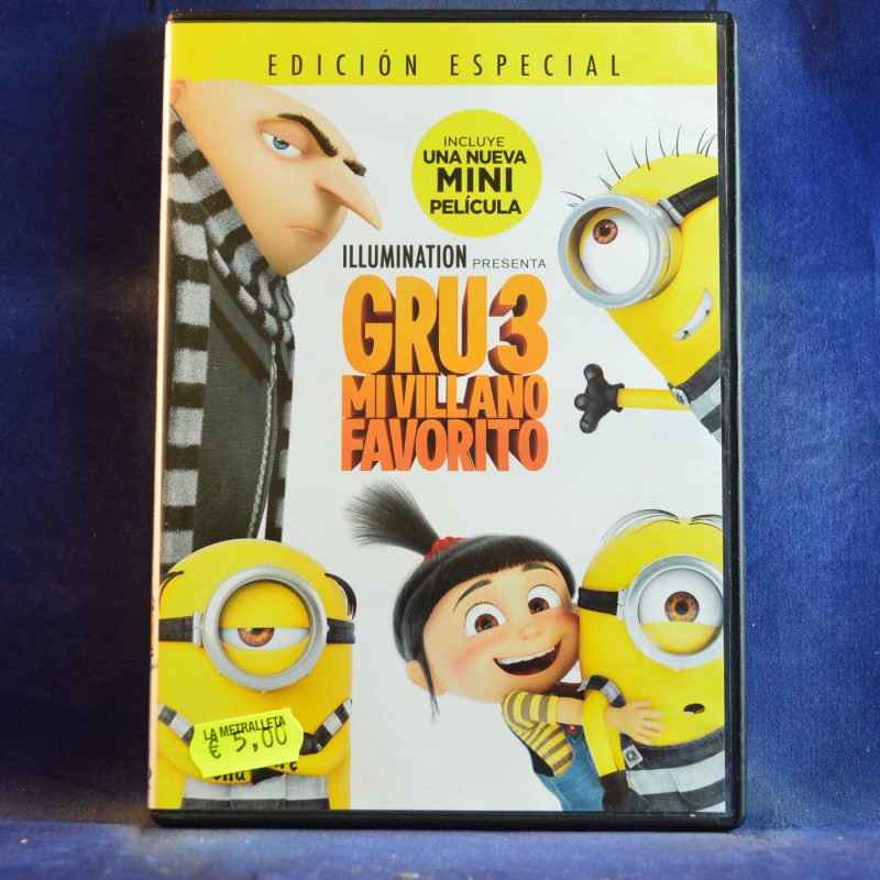 GRU 3. MI VILLANO FAVORITO - DVD