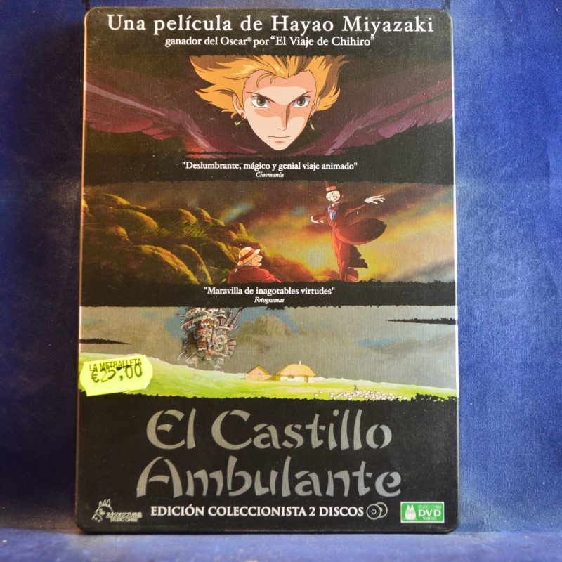 EL CASTILLO AMBULANTE - EDICIÓN COLECCIONISTA - 2 DVD CAJA METÁLICA