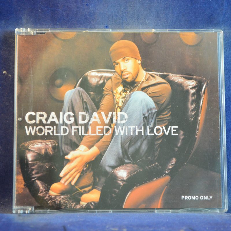 CRAIG DAVID - WORLD FILLED WITH LOVE - CD SINGLE PROMO