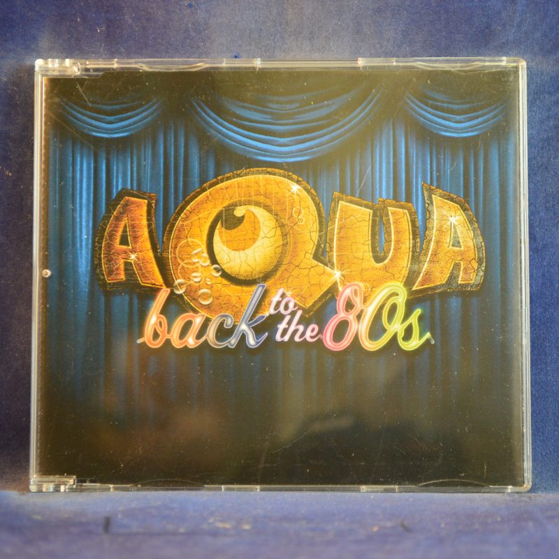 AQUA - BACK TO THE 80'S - CD SINGLE PROMO