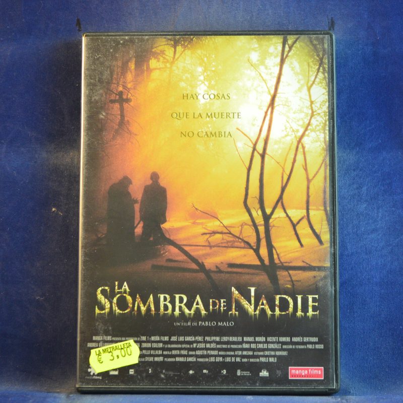 LA SOMBRA DE NADIE - DVD