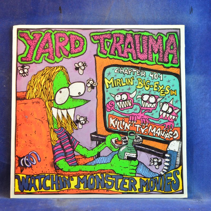 YARD TRAUMA - WATCHING MONSTER MOVIES B/W VICIOUS CIRCLE - SINGLE