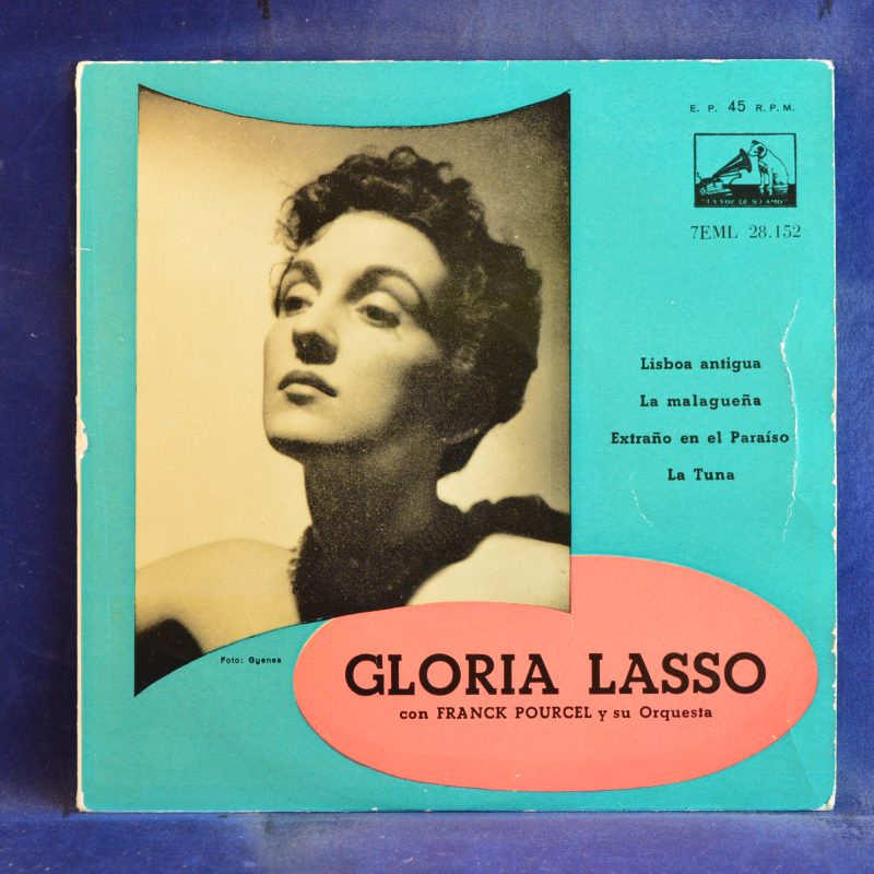 GLORIA LASSO CON FRANK POURCEL Y SU ORQUESTA - LISBOA ANTIGUA +3 - EP