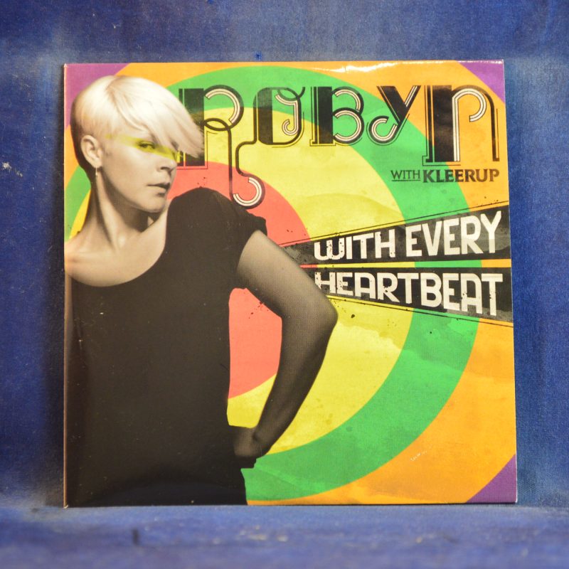 ROBYN WITH KLEERUP - WITH EVERY HEARTBEAT - CD SINGLE PROMO