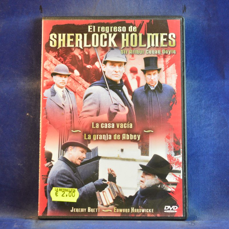 SHERLOCK HOLMES: LA CASA VACÍA, LA GRANJA DE ABBEY - DVD CAJA FINA