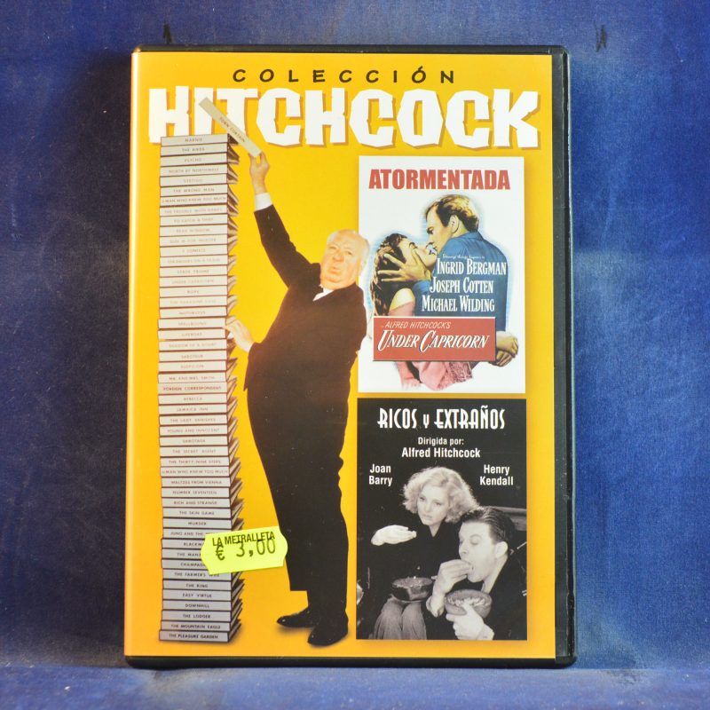 ATORMENTADA / RICOS Y EXTRAÑOS - DVD