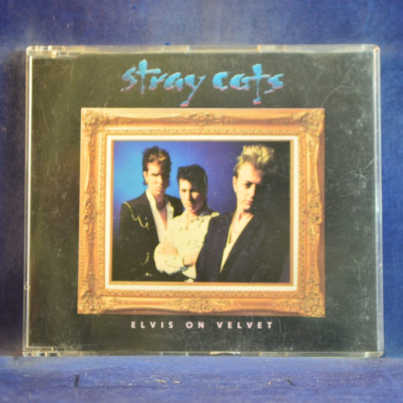 STRAY CATS - ELVIS ON VELVET - CD SINGLE PROMO