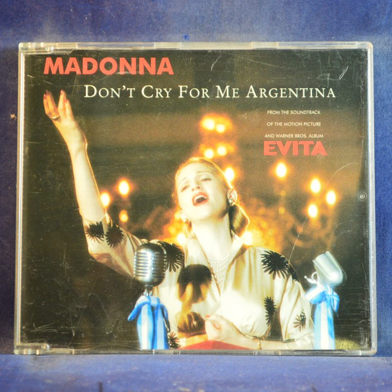 MADONNA - DON´T CRY FOR ME ARGENTINA - CD SINGLE
