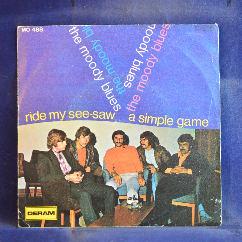 THE MOODY BLUES - RIDE MY SEE-SAW / A SIMPLE GAME - SINGLE