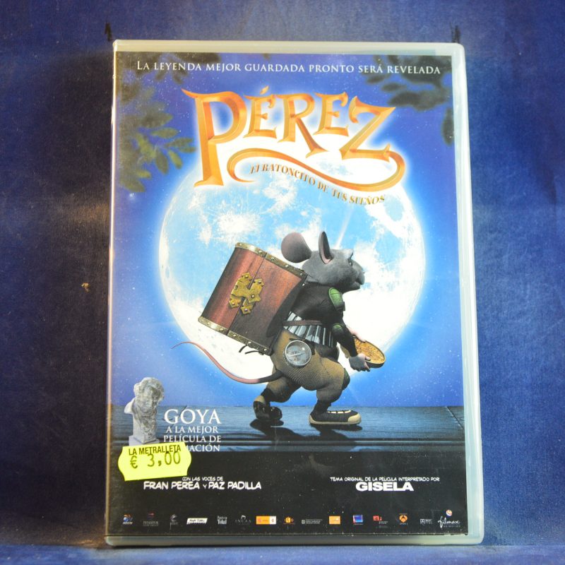 PÉREZ, EL RATONCITO DE TUS SUEÑOS - DVD