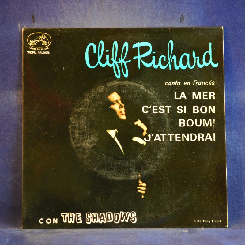CLIFF RICHARD CANTA EN FRANCÉS - LA MER +3 - EP