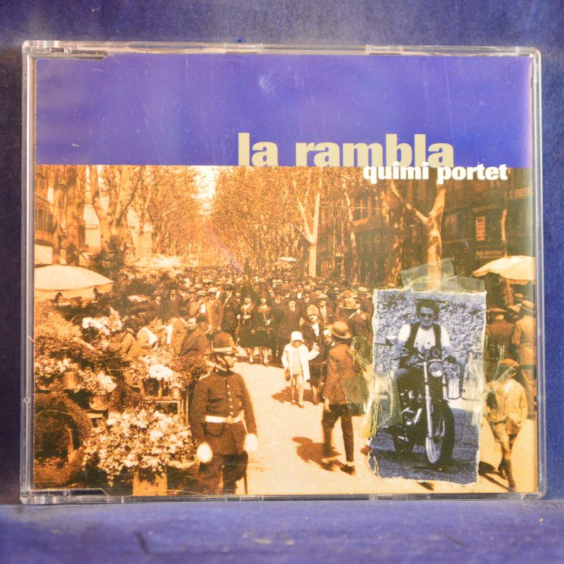 QUIMI PORTET - LA RAMBLA - CD SINGLE PROMO