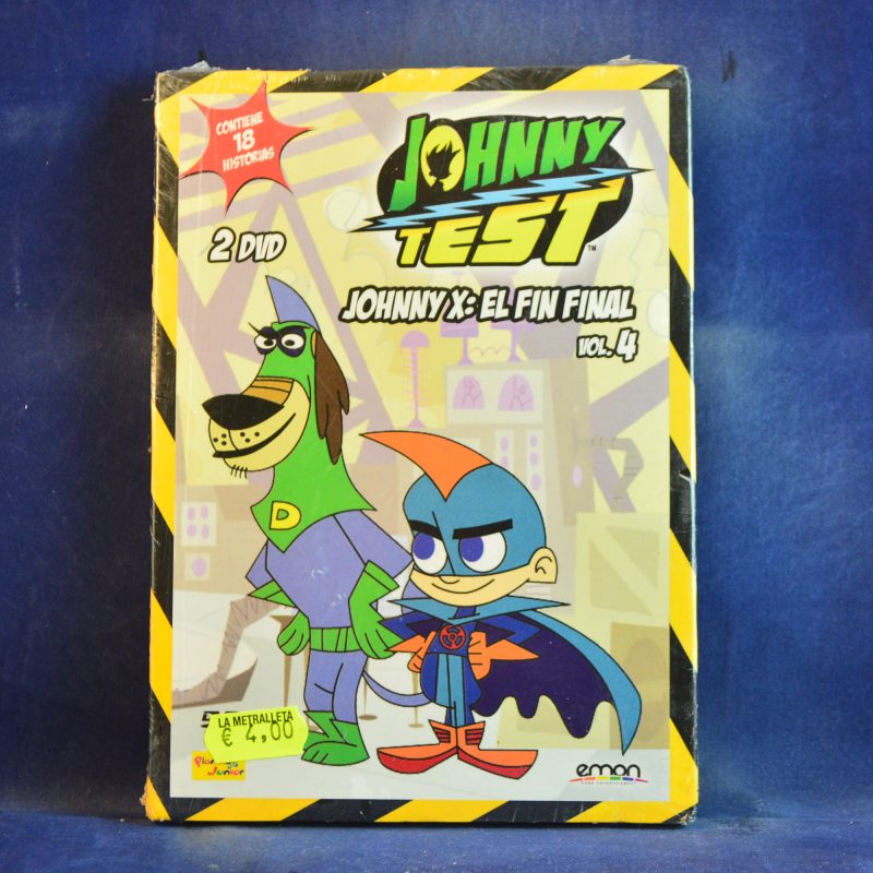 JOHNNY TEST - JOHNNY X: EL FIN FINAL VOL.4 - 2 DVD