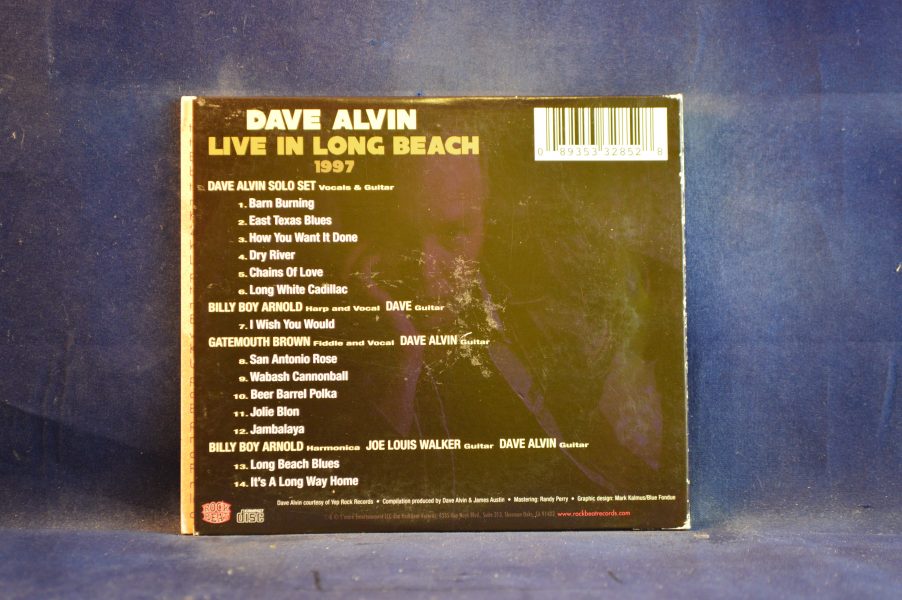 DAVE ALVIN, CLARENCE GATEMOUTH BROWN, BILLY BOY ARNOLD, JOE LOUIS WALKER - LIVE IN LONG BEACH 1997 - CD - Imagen 2
