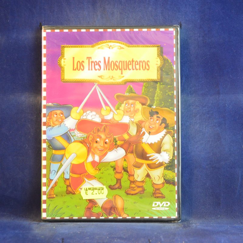 LOS TRES MOSQUETEROS - DVD ( CAJA FINA )