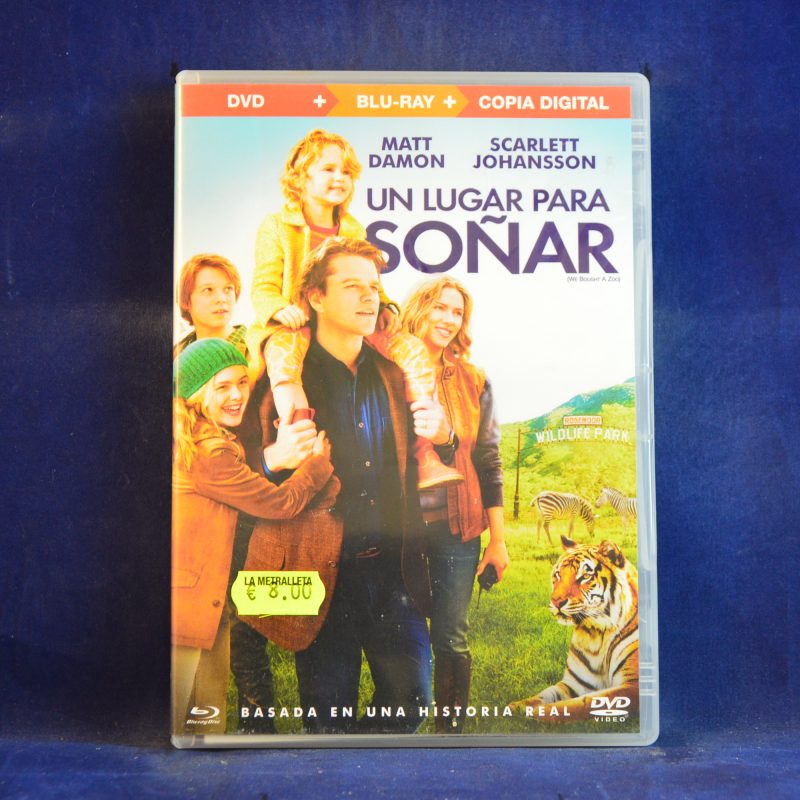 UN LUGAR PARA SOÑAR - DVD + BLU - RAY + COPIA DIGITAL