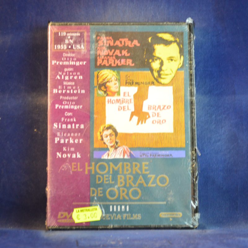 EL HOMBRE DEL BRAZO DE ORO - DVD
