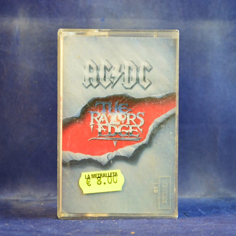 AC/DC - THE RAZORS EDGE - CASETE