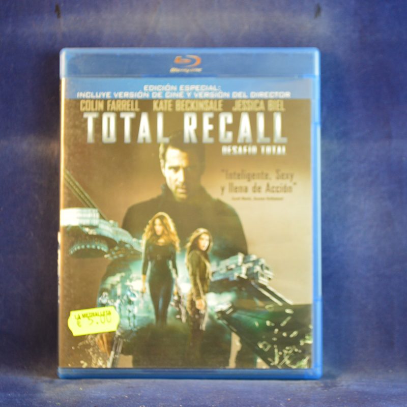 TOTAL RECALL ( DESAFÍO TOTAL ) - BLU-RAY