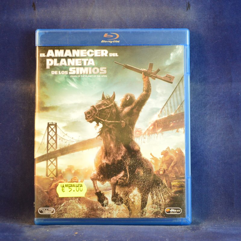 EL AMANECER DEL PLANETA DE LOS SIMIOS - BLU-RAY
