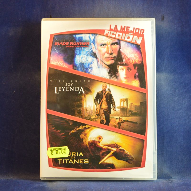 BLADE RUNNER MONTAJE FINAL / SOY LEYENDA / FURIA DE TITANES - 3 DVD