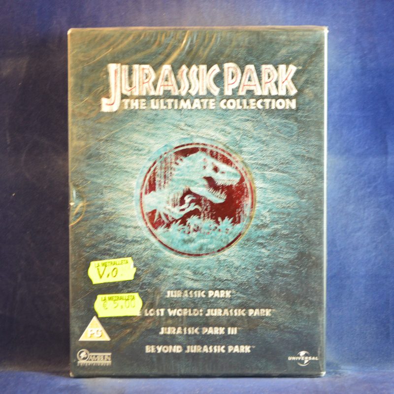 JURASSIC PARK THE ULTIMATE COLLECTION - 4 DVD ( VERSIÓN ORIGINAL )