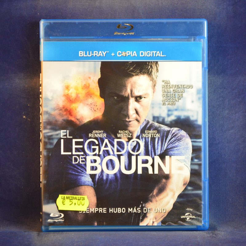 EL LEGADO DE BOURN - BLU-RAY + COPIA DIGITAL
