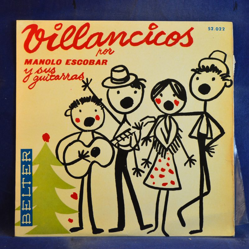 VILLANCICOS POR MANOLO ESCOBAR Y SUS GUITARRAS - VAMOS PASTORES +3 - EP