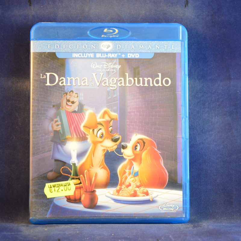 LA DAMA Y EL VAGABUNDO - BLU-RAY + DVD