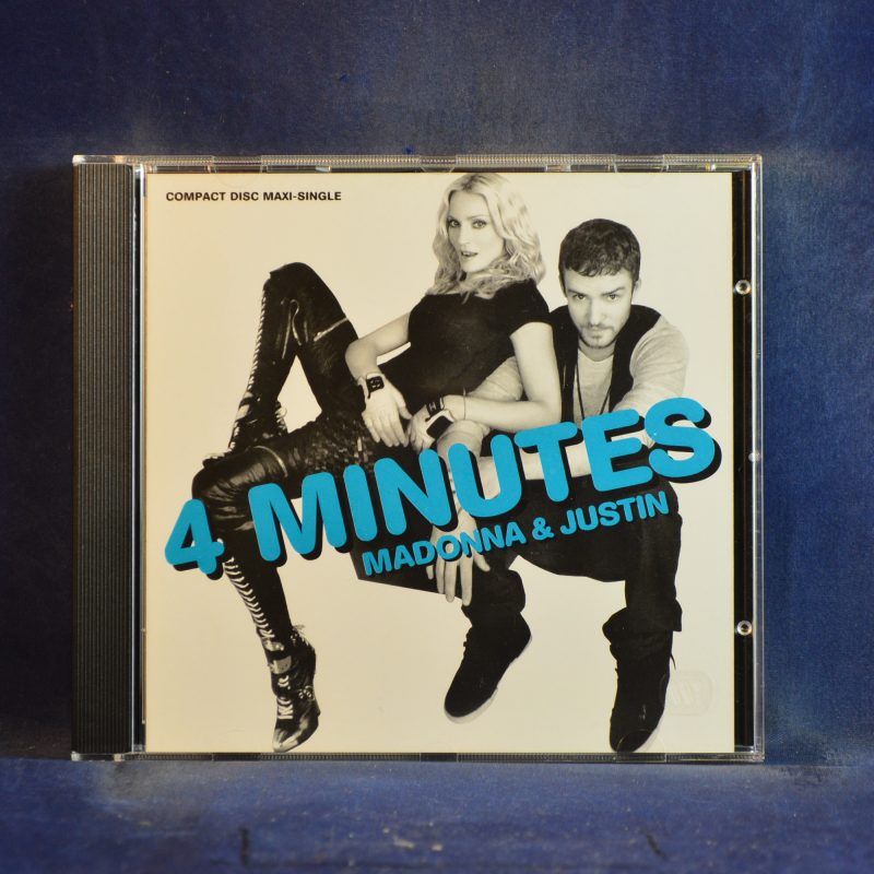 MADONNA & JUSTIN - 4 MINUTES - CD MAXI SINGLE