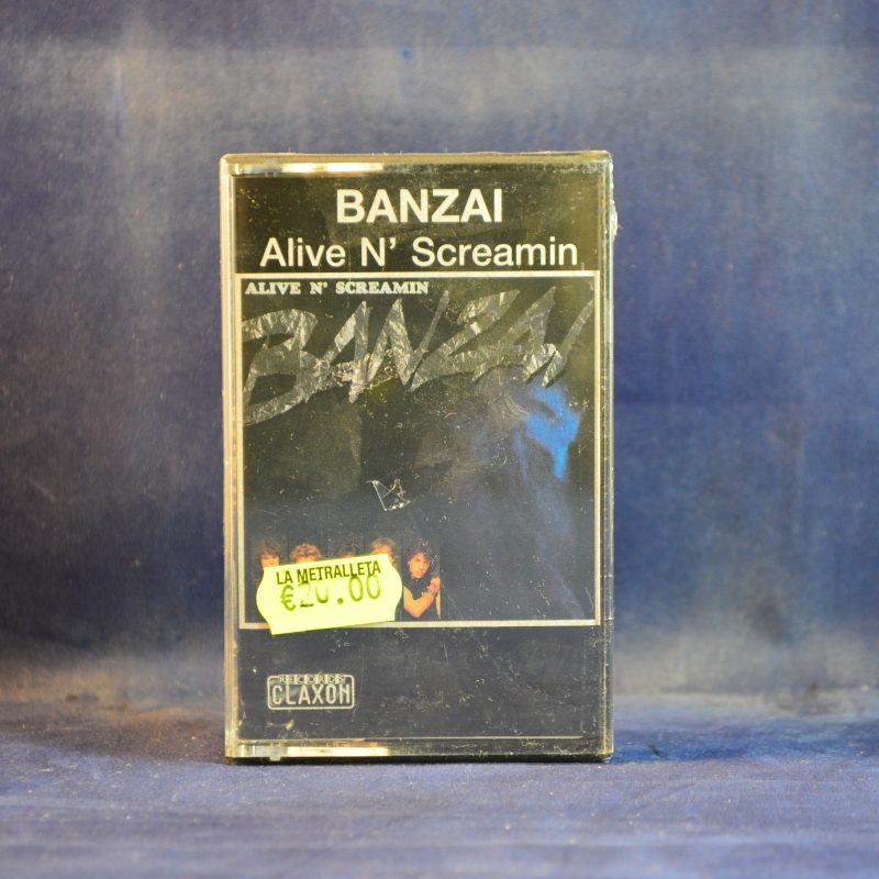 BANZAI - ALIVE N´ SCREAMIN - CASETE