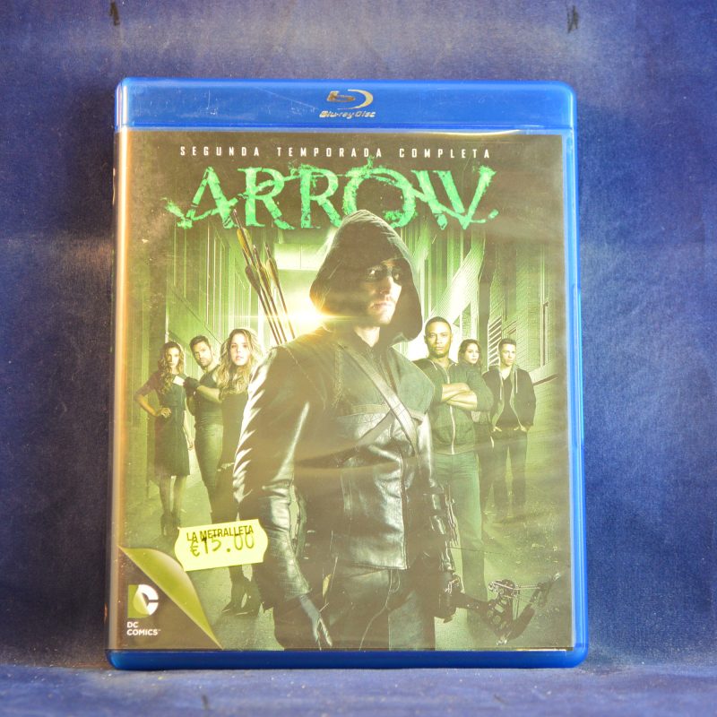 ARROW - SEGUNDA TEMPORADA COMPLETA - 4 BLU-RAY