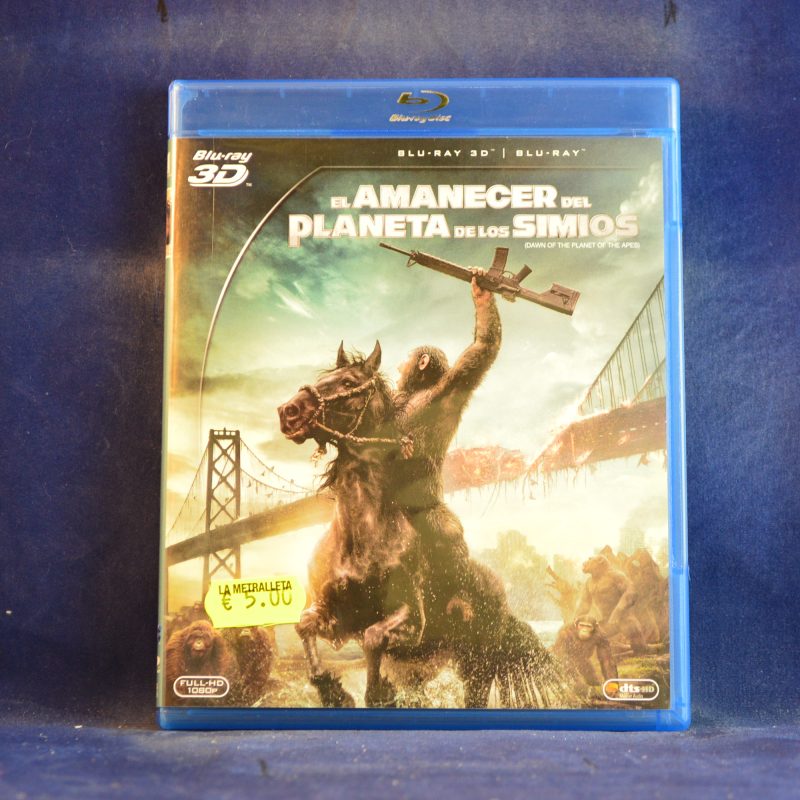 EL AMANECER DEL PLANETA DE LOS SIMIOS - BLU-RAY