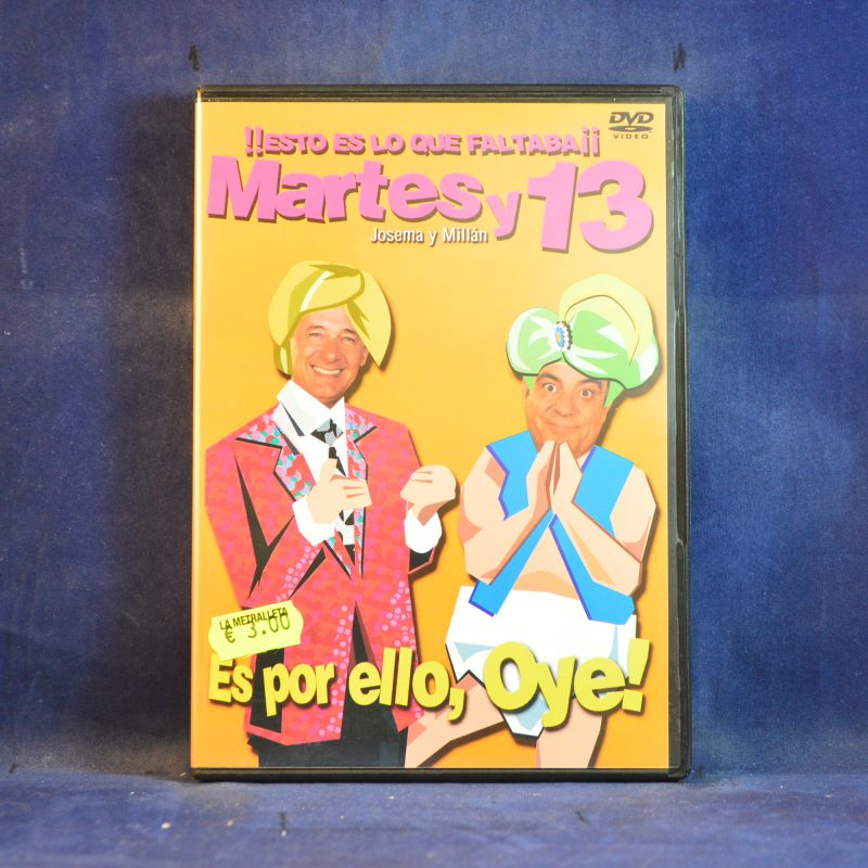 MARTES Y 13: ES POR ELLO, OYE! - DVD