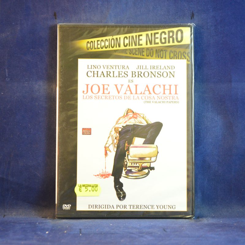 JOE VALACHI, LOS SECRETOS DE LA COSA NOSTRA - DVD ( CAJA FINA )