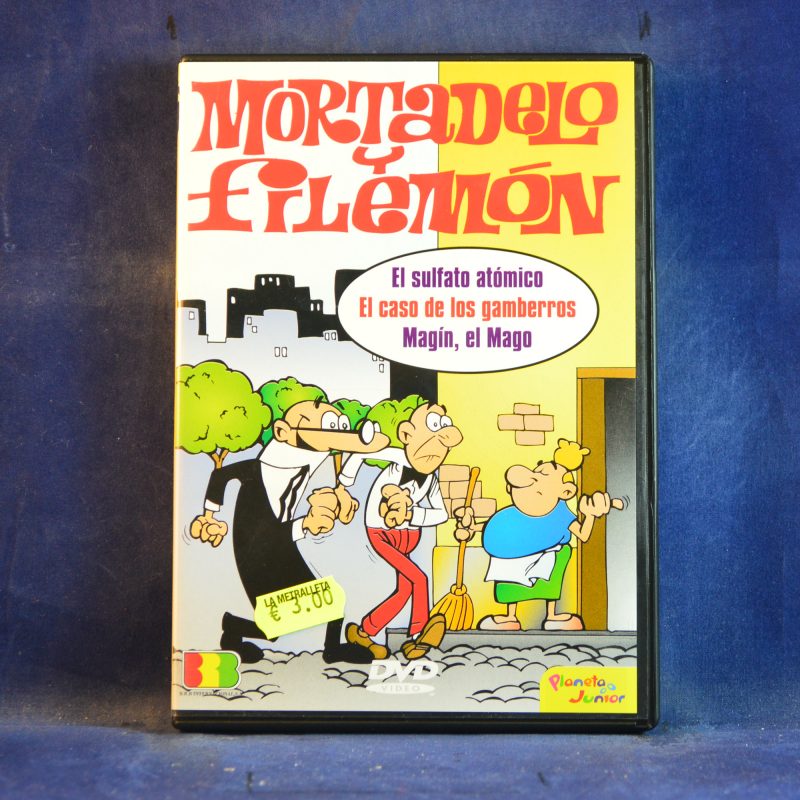 MORTADELO Y FILEMÓN: EL SULFATO ATÓMICO, EL CASO DE LOS GAMBERROS, MAGÍN, EL MAHO - DVD