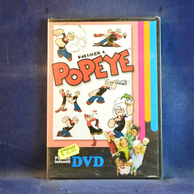 POPEYE VOLUMEN 4 - DVD ( CAJA FINA )