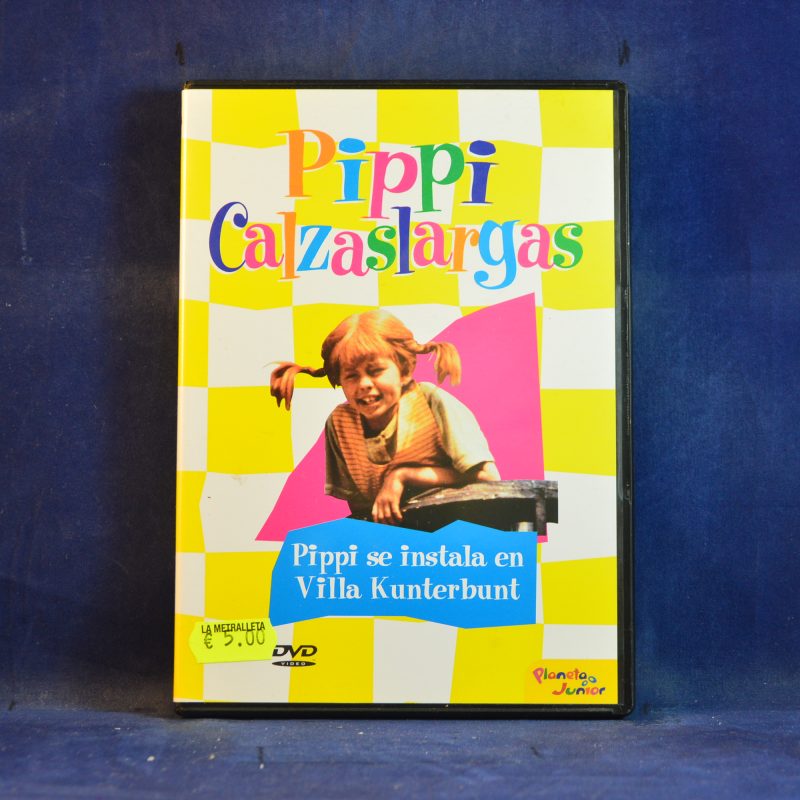 PIPPI CALZASLARGAS: PIPPI SE INSTALA EN VILLA KUNTERBUNT - DVD