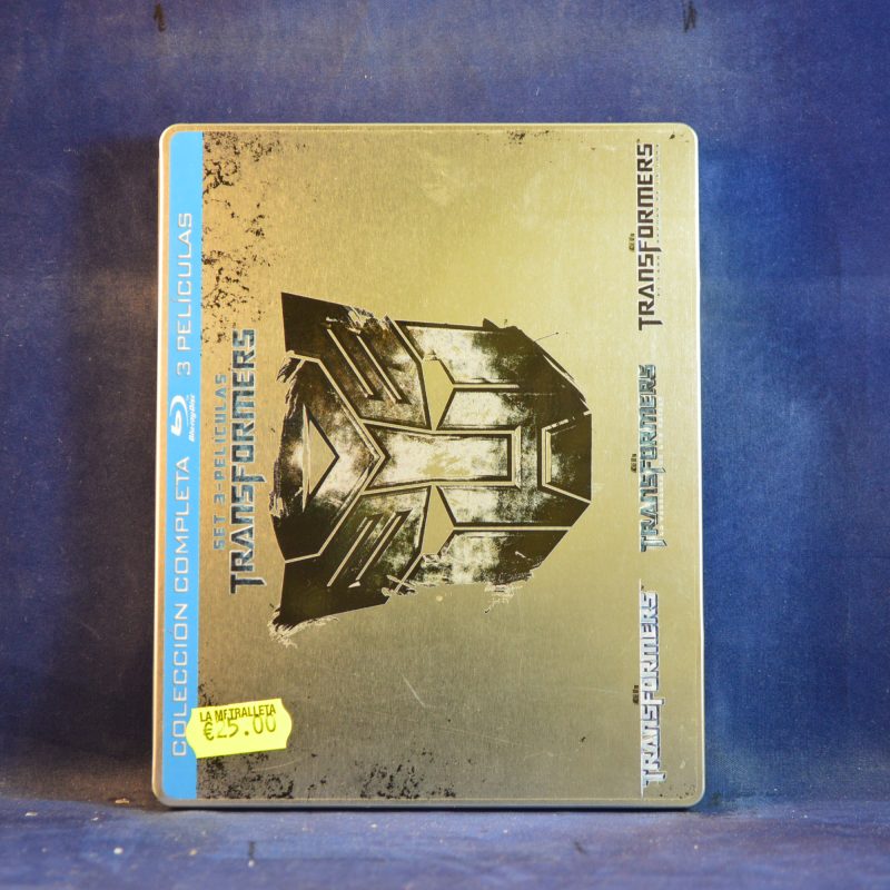 TRANSFORMER - 3 BLU-RAY ( CAJA METÁLICA )