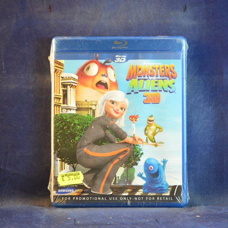 MONSTERS VS ALIENS 3D - BLU-RAY
